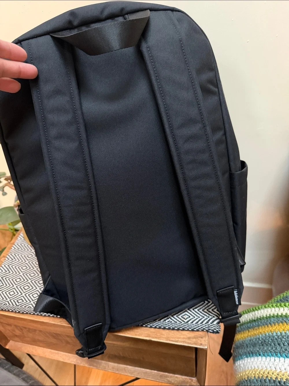 Everywhere Backpack 22L Tech Canvas lululemon athletica Black Minimalist